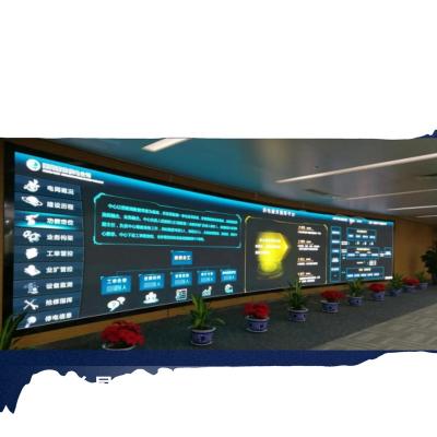 China Conference and Control room Indoor P1.2 led panel video display Indoor Led screen cable-free connection for sale