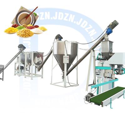 China 220v/380v U-shaped Ribbon Blender Screw Mixer for Glutinous Rice Flour Horizontal Mixer for sale