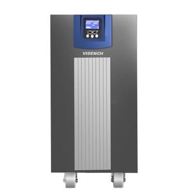 China Visench Top Quality Zero Transformation Ups Sistemas de salida de onda senoidal pura Ups 1 de fase única 6Kva Ups en línea en venta