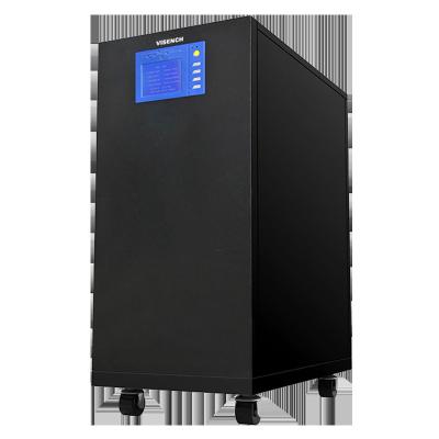 China Visench de alta frecuencia onda senoidal pura 380Vac 3 fase en línea UPS industrial 15Kva suministro de energía ininterrumpido para medicina en venta