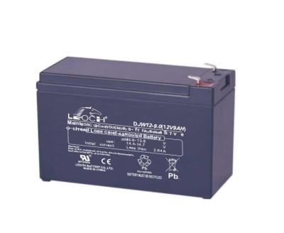 China Low-Profile Lead-Acid Battery Compact and Reliable for Space-Sensitive Applications 12V9Ah 12V AGM Lead-Acid Battery for sale