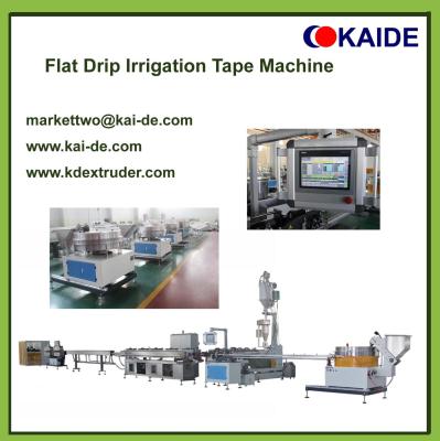 China Nano Drip irrigation Pipe Production Machine (drip tape machine) for sale
