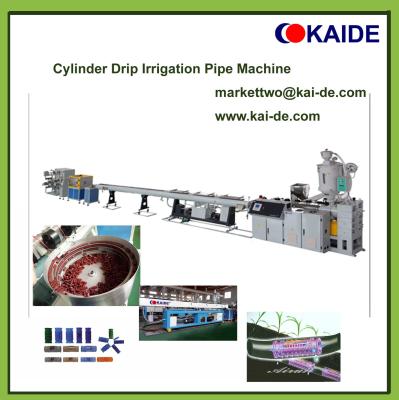 China Round Drip Irrigation Pipe Production line/Round drip irrigation tube making machine for sale