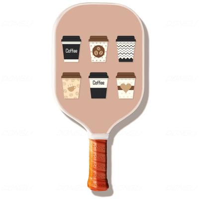 China Customizing Dongli Sports Custom Wholesale Pickleball Paddle Smooth Surface Glass Fiber 16mm USAPA Children Pickleball Paddles for sale
