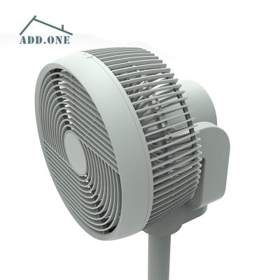 China Electronic Control With LED Display Japan Design New DC Powered Swing 3 Speed Cooling Rack 9 Inch DC Circulation Fan for sale