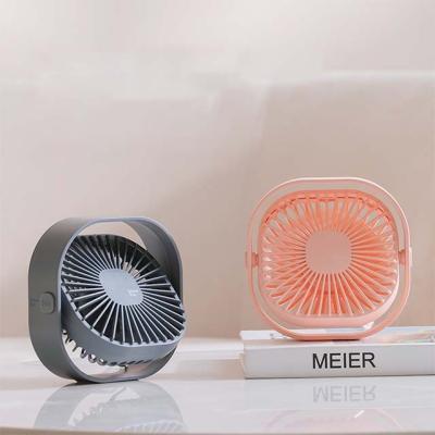 China Hot Selling Lightweight Type-c Personal Wind Speed Desktop Fan Amazon Use 3 Low Decibel Mini Desktop USB Electric Fan Power Supply Fan for sale