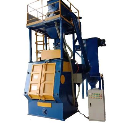China Steel Tumble Crawler Shot Blasting Machine Cleaning Equipment For Steel Castings Parts for sale