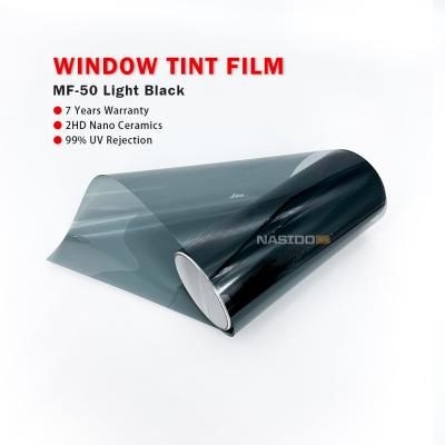 China Light Black Nano Ceramic Car Window Film Privacy Protection Modern Design for sale