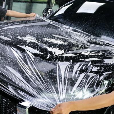 China Resistencia a la intemperie TPU PPF película 9.5mil película de protección de pintura automática alto brillo en venta