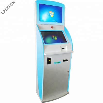 China Touch Screen Fast Food Self Ordering Kiosk With Bill Acceptor 15