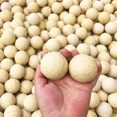 China Heat Storage High Alumina Balls High Alumina Refractory Balls Various Diameters for sale