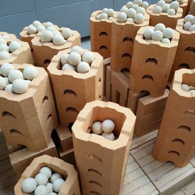China Heat Storage Balls for Aluminum Industry Equipment High Alumina Refractory Balls for sale