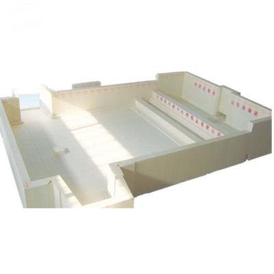 China Fused Cast Zirconium Corundum Brick AZS Block Glass furnace Flow Liquid Hole Brick for sale