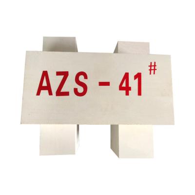 China Fused Cast AZS 33 36 41 Bricks Zirconium Corundum Blocks Glass Furnace AZS Bricks for sale