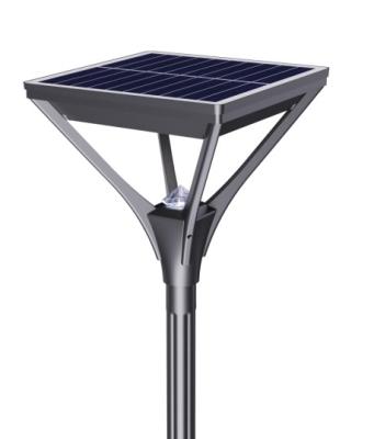 China Die-casting Aluminum LED Solar Garden Light Waterproof 230LM/W Park Light Powered By Solar Energy Used In Urban Roads for sale