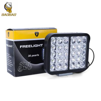 China 30 LED 12V White Color Auto Work Light Off Road Universal LED Lamp for sale