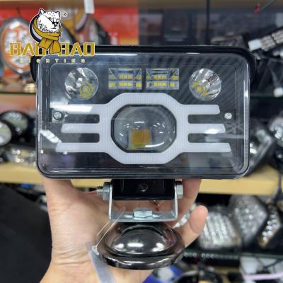 China 3 Inch LED Work Light White Yellow Dual Color For Truck For Car 4x4 Accessories for sale
