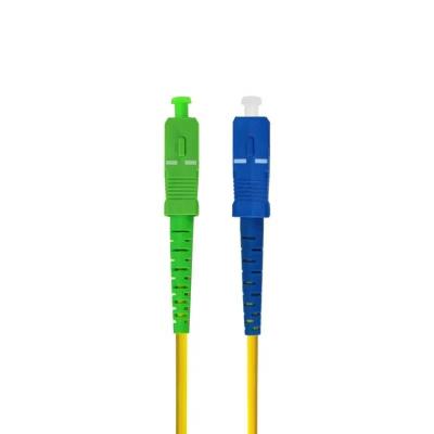 Κίνα 3meters 3.0mm μονοκατευθυντικό APC Sc UPC σκοινιού G652D μπαλωμάτων οπτικών ινών προς πώληση