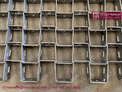 China Flexible Mesh For Refractory Lining Holder | 15×2.0mm strips | 1