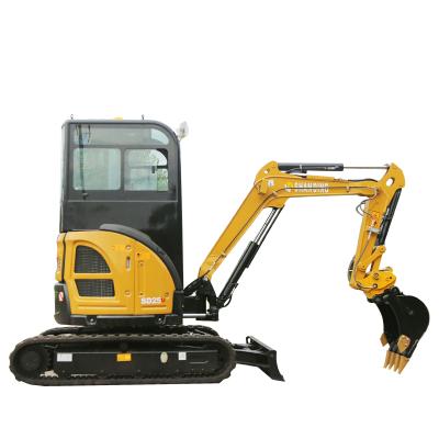 China Construction works Shanding Factory Mini Excavator New Design Optional With Enclosed Operation Room SD25U for sale