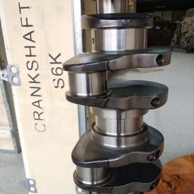China Factory C13 C9 S4K Crankshaft 34320-00010 34320-100011 For Mitsubishi E200B E320C 3304 320D C4.2 CAT 3306 for sale