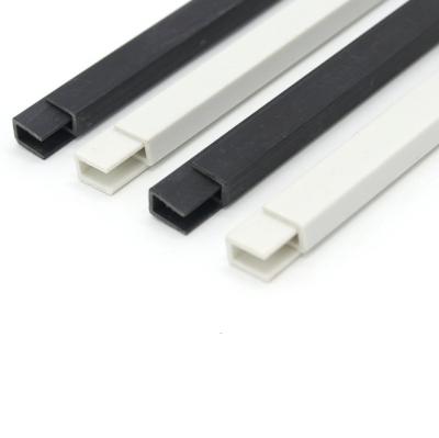 China Decorations Decorations PVC Profile For LED Strip Profile U Shaped Led Channel Led Corner Profile With Different Color Option for sale