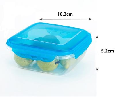 China Microwavable Kitchen Plastic Box Microwavable Promotional Lunch Box Amazon Hot Selling Customized Food Grade Lunch Box for sale