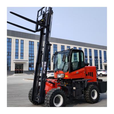 China Building Material Shops Rough Terrain Pallet Stacker 4wd Diesel Electric Forklift Zl928 3.5ton Electric Forklift Truck for sale