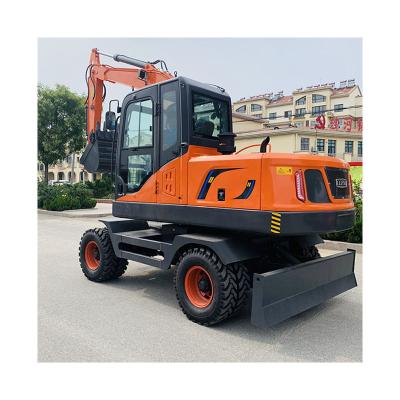 China Ton Micro Bagger Small Digger 0.4m3 Bucket Excavator Door 0.8 Stores cat-ZL85-9-mini construction material mini excavator for sale