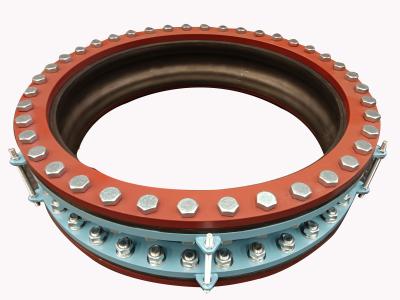 China Fully Sealed Rubber Soft Connection Anti Slip Belt Limit Pull Rod Expansion Joint With Rubber for sale