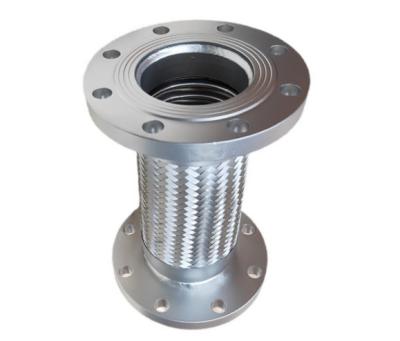 China DN250 PN16 Roestvrij staal metalen flexibele slangflensverbinding Vloeibare aardolie Te koop