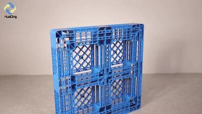 China Industry 1200*1000mm Used Plastic Pallets Anti Slip Rubber Inserted for sale