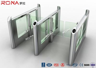 Chine Porte électronique intelligente de degré de sécurité des tourniquets RFID de taille de taille d'aileron pour le contrôle piétonnier à vendre