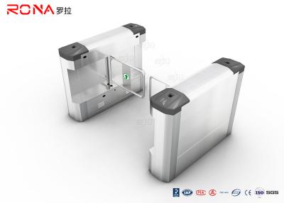 Chine Acier inoxydable du tourniquet 304 de porte d'oscillation de contrôle d'accès avec le moteur de brosse de C.C à vendre