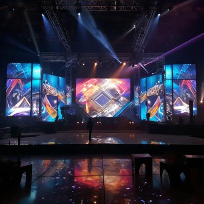 China P6 LED Video Wall Rental For Events Weatherproof 3840 X 2160 Resolution for sale