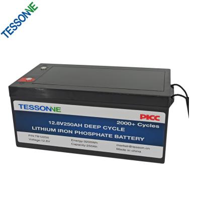China ciclo profundo kc de la batería de plomo del reemplazo de 250Ah 12V para el almacenamiento de la batería de UPS en venta