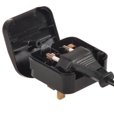 China UK Residential/General Purpose Universal Converters 3 Pin Plug Converter Travel Adapter Travel Adapter Wall AC Power Socket Adapter For EU for sale