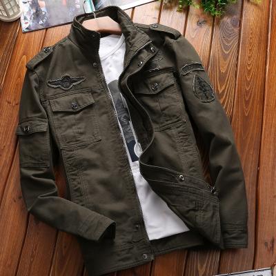 China 2021 Casual Color Army Jackets Male Soldier Autumn New Style Cotton Military Jacket Men QUICK DRY for sale