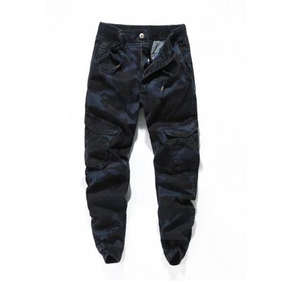 China Anti-wrinkle Cheap Price Slim Fit Breathable Sport Running Hiking Casual Travel Sport Camouflage Cargo Pants for sale