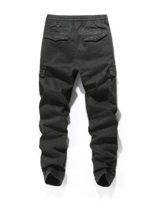 China Anti-Wrinkle Cargo Pants Twill Trousers Cargo Construction Jogging Cargo Pants for sale