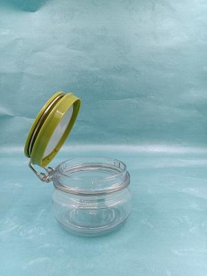 Chine Récipients d'entreposage en plastique de bouteille d'impression d'écran, pots en plastique sûrs de nourriture d'ANIMAL FAMILIER à vendre
