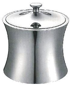 China Food Grade Double Insulated Ice Bucket 178*H152mm For Guestrooms Minibar for sale