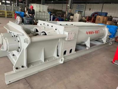中国 二重シャフトミキサー 設備 水平パドルミキサー 粘土レンガ製造工業 混合機械 販売のため