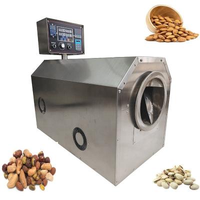 China Snack food factory Automatic Nuts Sesame Roaster Pistachio / Bean Peanut Roasting Machine Price for sale