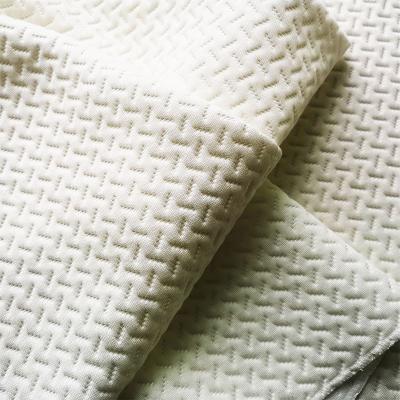 China Sustainable hot sale high weight bamboo material jacquard knitted textiles fabric for mattress ticking for sale