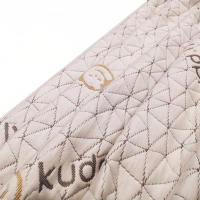 China Sustainable Hot Selling New Design Knitted Mattress Fabrics Jacquard Bamboo Textile Fabrics for sale