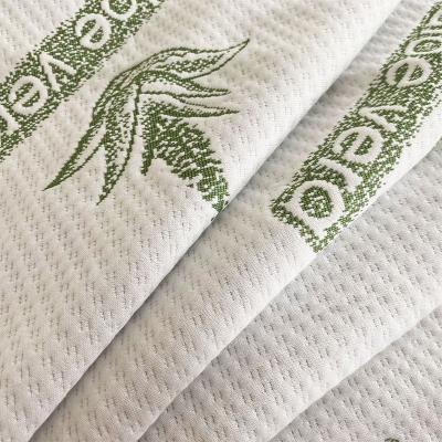China High Quality Breathable Design Soft Jacquard Soft Jacquard Aloe Vera Latex Mattress Fabric Pillow Case Knitting Fabric for sale