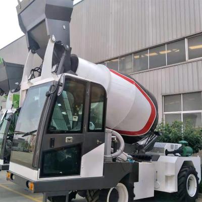 China Construction works automatic concrete mixer high quality self loading concrete mixer truck price for sale