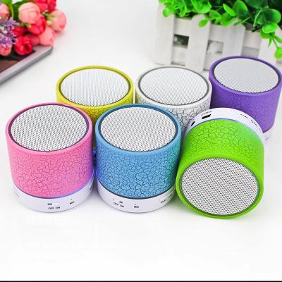 China No rechargeable A9 speaker RGB stereo lighting AUX portables. Mini Portable Speaker For Wireless for sale