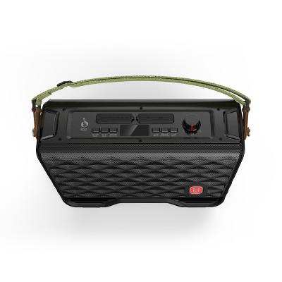 China 2021 PORTABLE Karaoke Portable Outdoor Stereo Wireless Sound Box Speaker With MIC for sale